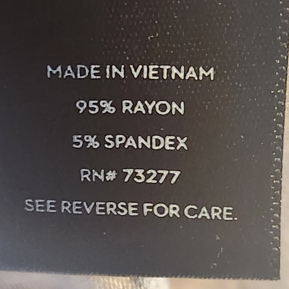 Womens Short Sleeve Dress with Pockets XL Simply Vera Vera Wang - Picture 3 of 3